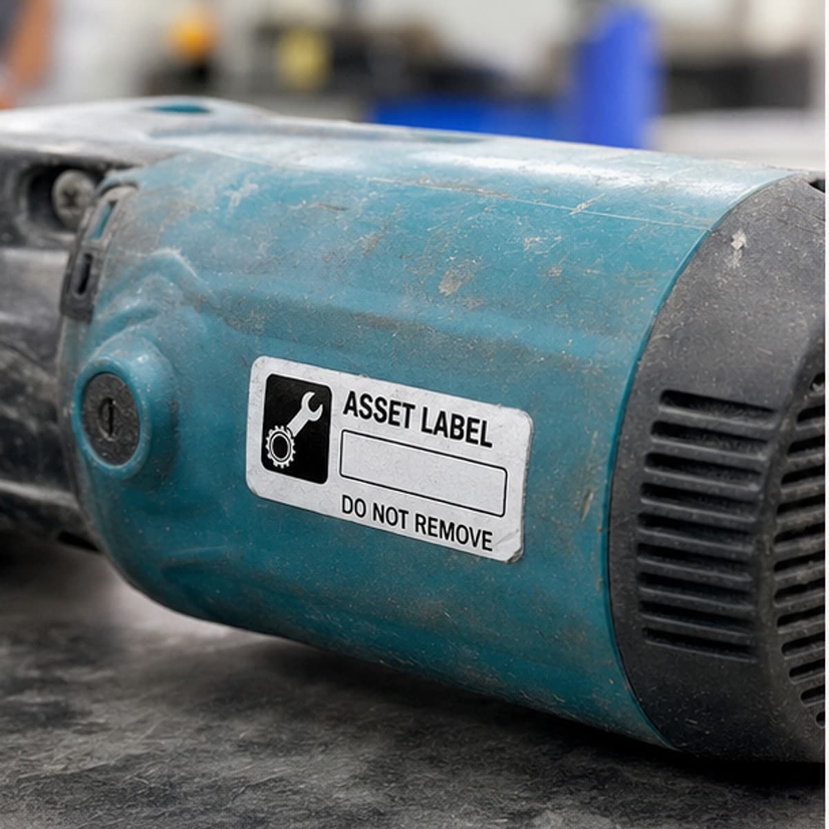 Custom Asset Labels printed sticker examples