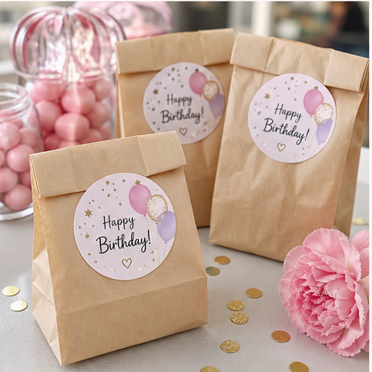 Custom Baptism Favour Stickers printed sticker examples