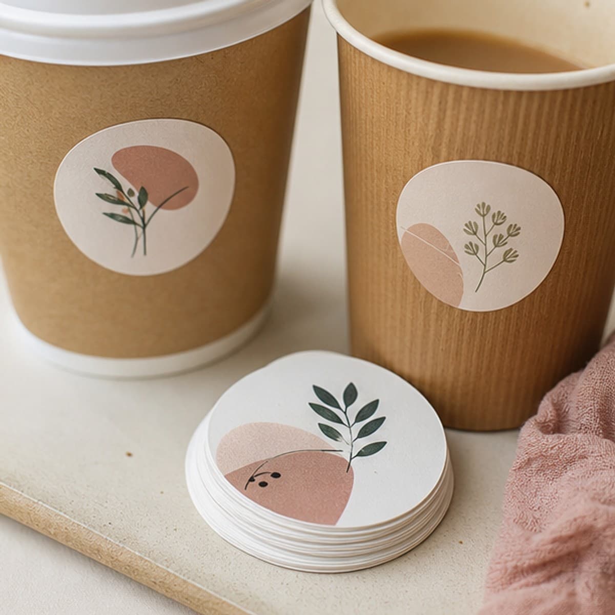 Custom Book Name Labels printed sticker examples