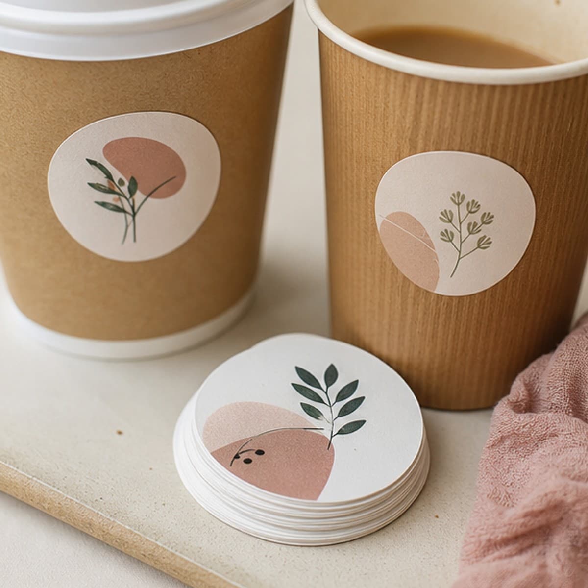 Custom Christening Stickers printed sticker examples