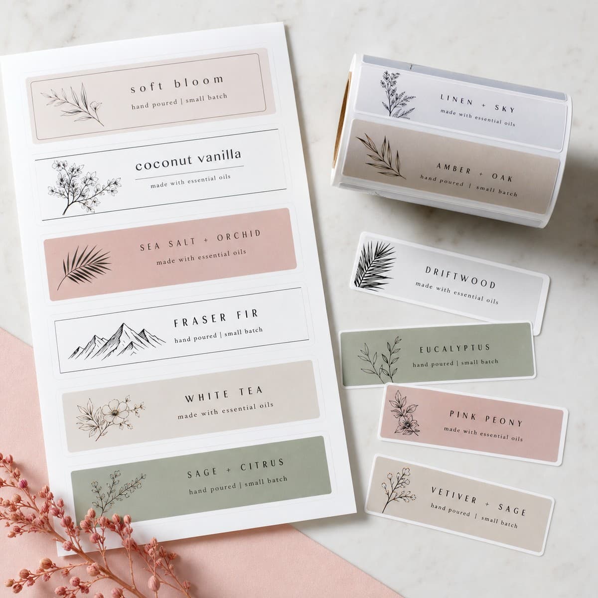 Custom Rectangle Stickers printed sticker examples