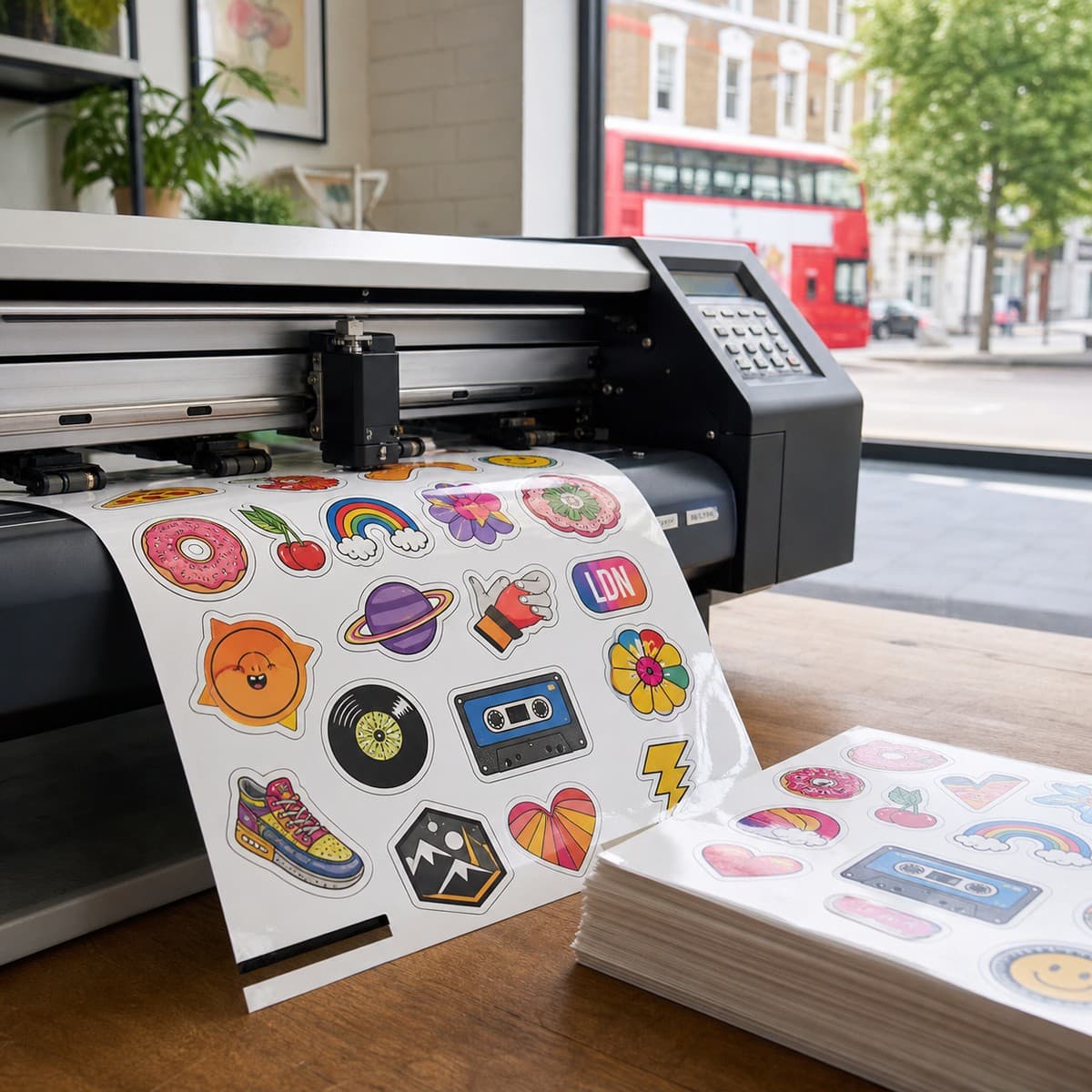 Same Day Sticker Printing London printed sticker examples