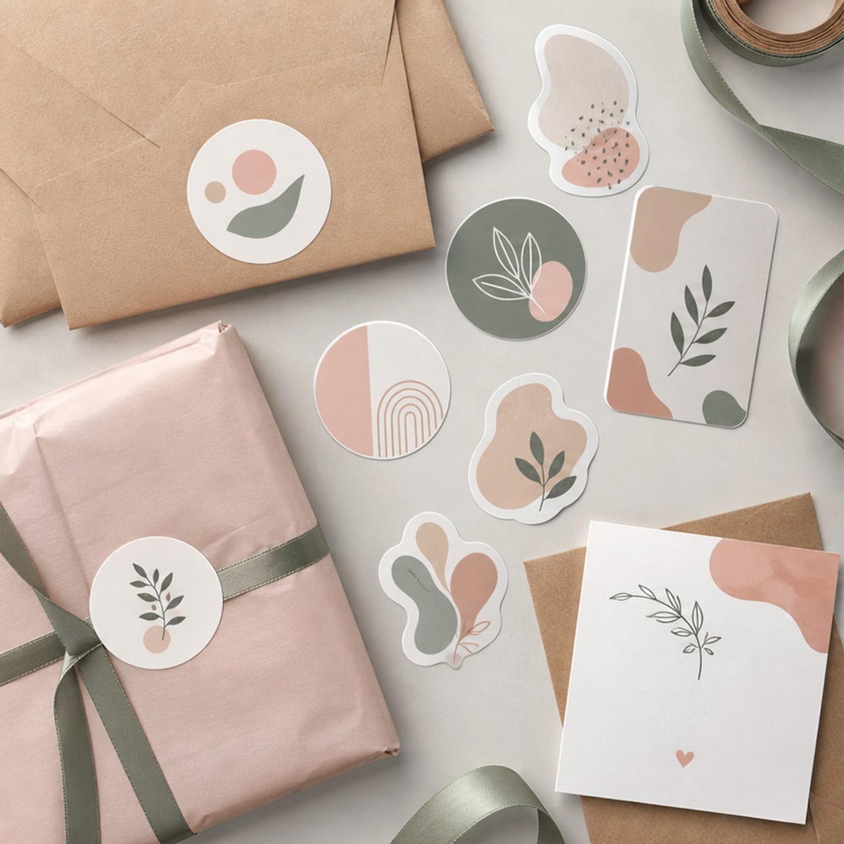 Custom Packaging Stickers printed sticker examples