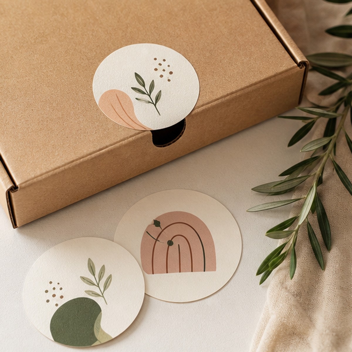 Custom Thank You Stickers printed sticker examples