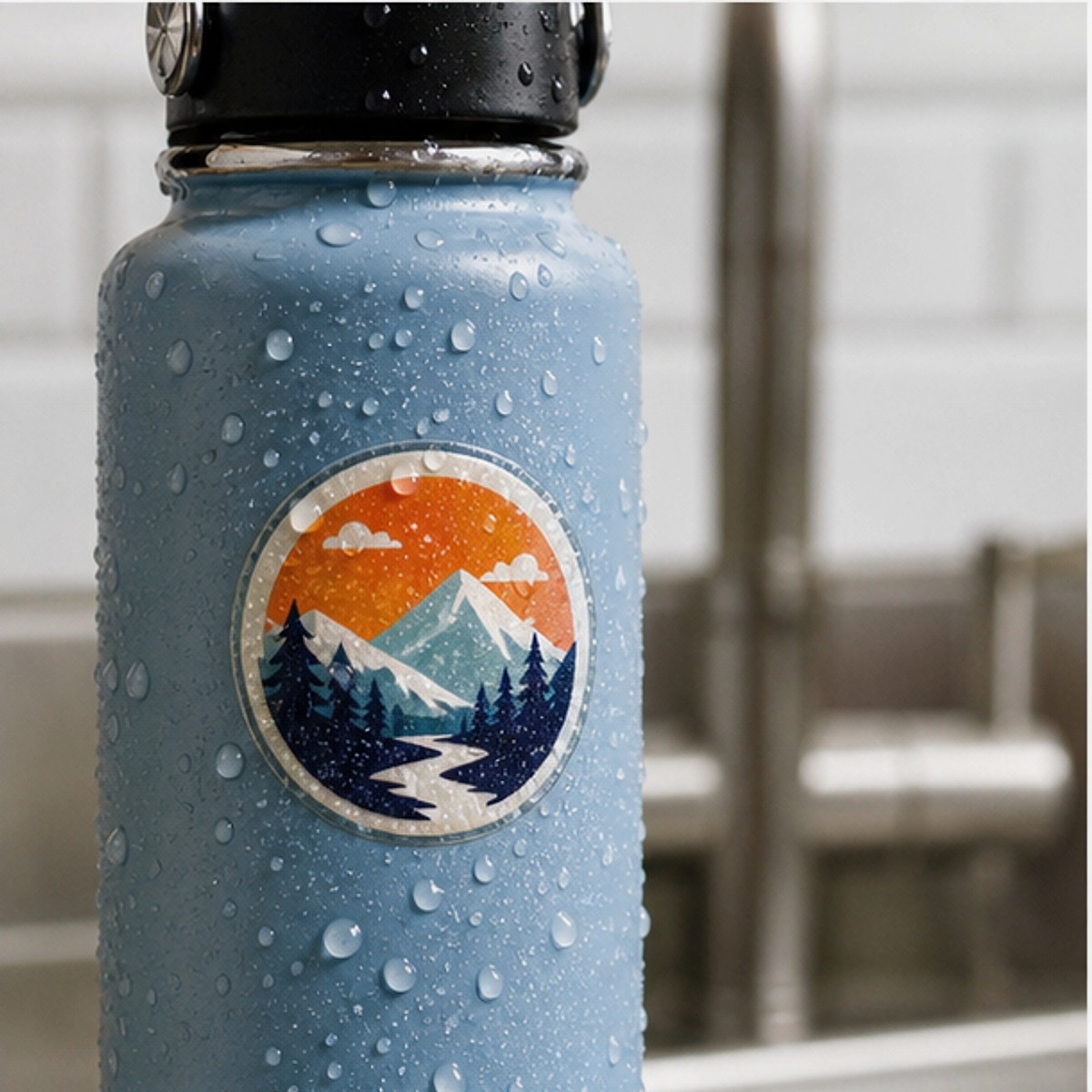 Waterproof Asset Labels printed sticker examples